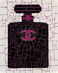 Chanel Violet by David Arnott - Original Mosaic sized 12x15 inches. Available from Whitewall Galleries